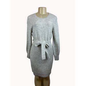 Ann Taylor Women's Grey Sweater Dress Sz S